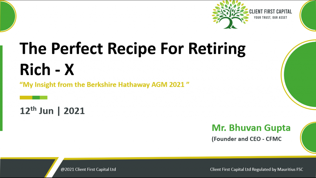 The Perfect Recipe For Retiring Rich – X